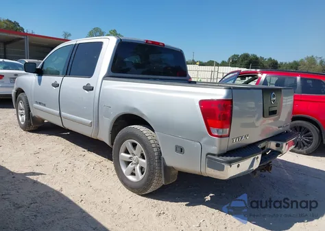 2008 Nissan Titan Se из США, поврежденный, VIN 1N6BA07D98N333761